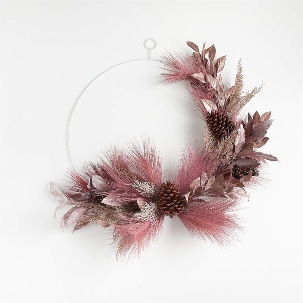Crate&Barrel Blush Wreath